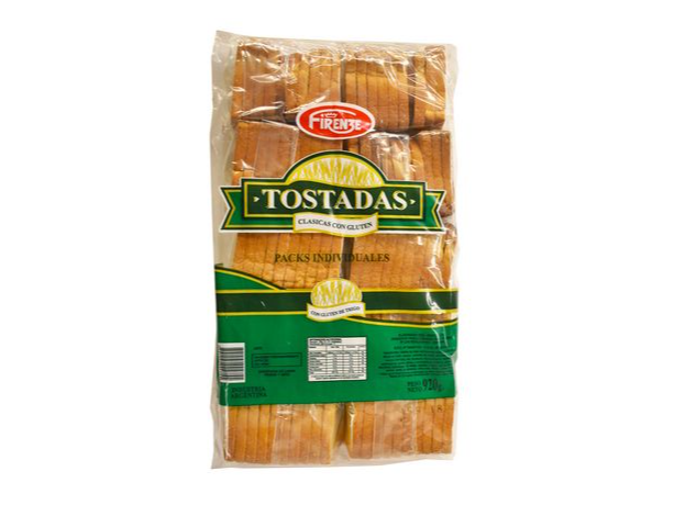 TOSTADAS CON GLUTEN CLASICAS 920 GR - FIRENZE