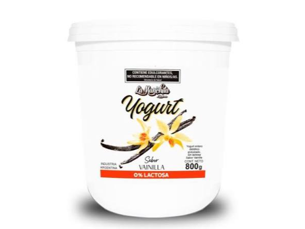 YOGUR - VAINILLA S/A S/L 830GR - LA MANCHITA