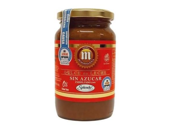 DULCE DE LECHE - AVELLANA CON STEVIA - DOÑA MAGDALENA (Copia)