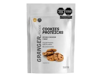 COOKIES PROTEICAS 220GR VAINILLA Y CHIPS - GRANGER