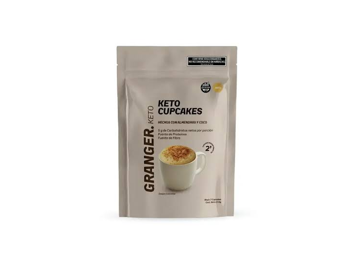 CUPCAKE KETO 210GR VAINILLA - CRANGER