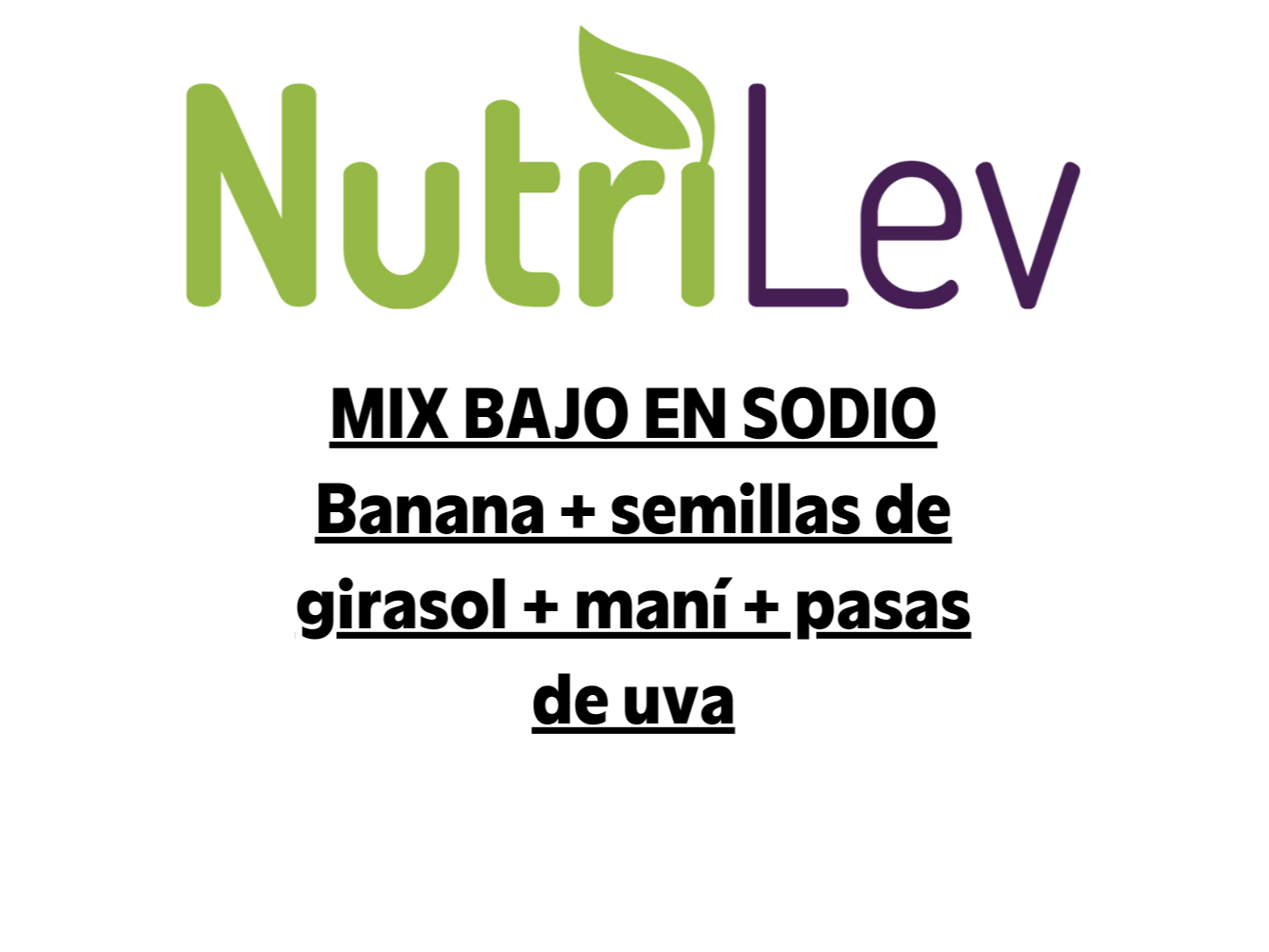 MIX BAJO EN SODIO