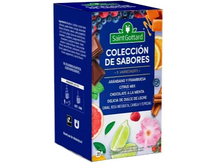 TE - COLECCION DE SABORES 20 SAQ - SAINT GOTTARD