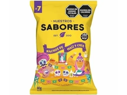 NACHOS DE MAIZ Y CHIA - NEUSTROS SABORES