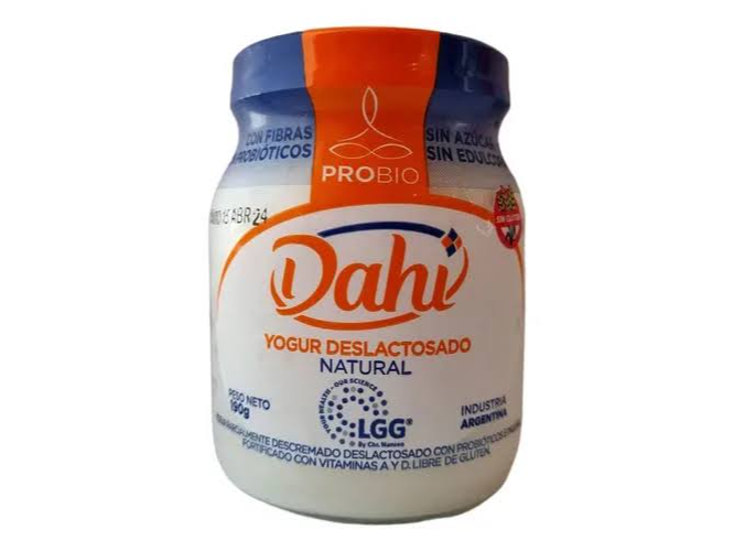 YOGUR - PROBIOTICO DESLACTOSADO NATURAL - DAHI