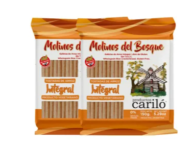TOSTADA - ARROZ INTEGRAL- MOLINO DEL BOSQUE