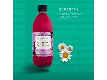 KOMBUCHA MANZANILLA 500 ML - BRETT
