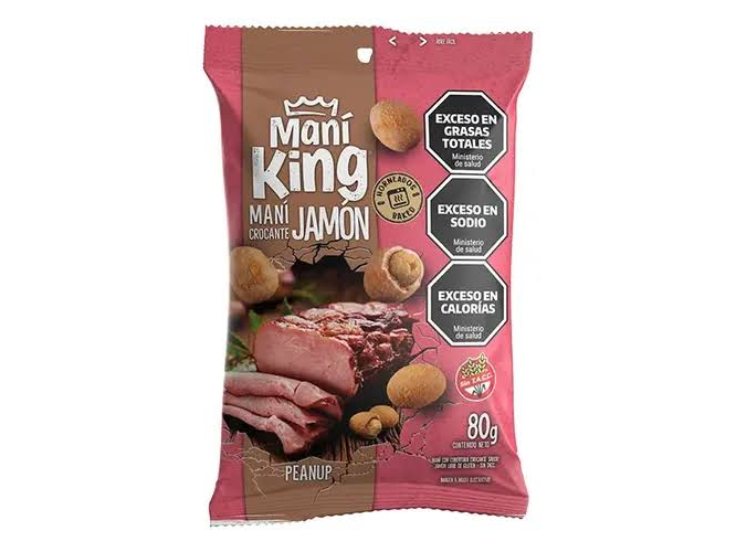 MANÍ CROCANTE 80 GR (VARIOS SABORES) - MANÍ KING