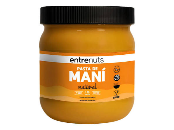 PASTA DE MANI - NATURAL 1 KG - ENTRENUTS