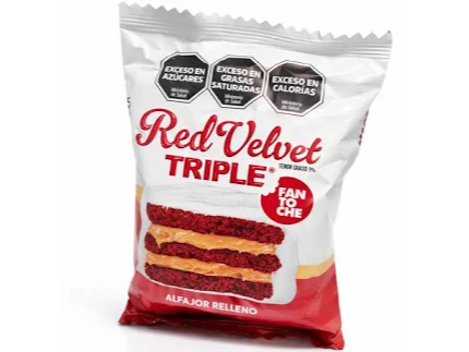 ALFAJOR - RED VELVET TRIPLE - FANTOCHE