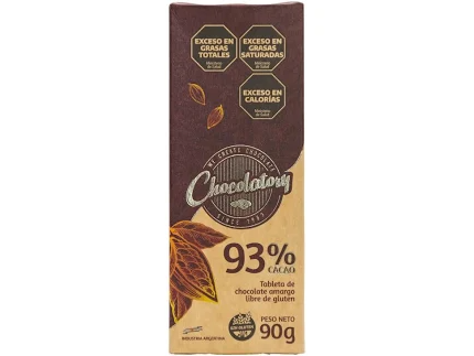 CHOCOLATE - 93% CACAO - CHOCOLATORY
