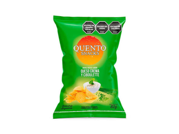 PAPAS FRITAS - QUESO CREMA Y CIBOULETTE- QUENTO