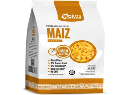 FIDEO - FUSILLI MAIZ - WAKAS