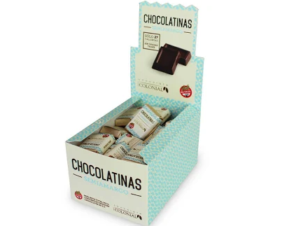 CHOCOLATE - CHOLATE SEMIAMARGO - COLONIAL