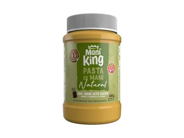 PASTA DE MANI - NATURAL 485GR  - MANI KING