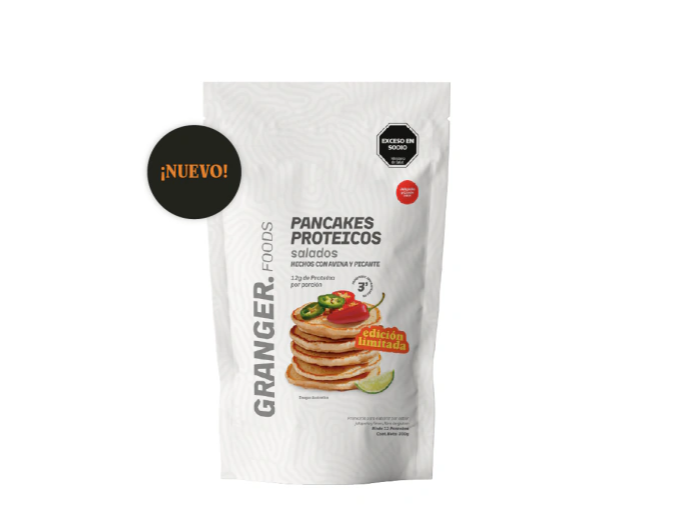 PANCAKE PROTEICO 300GR JALAPEÑO - GRANGER