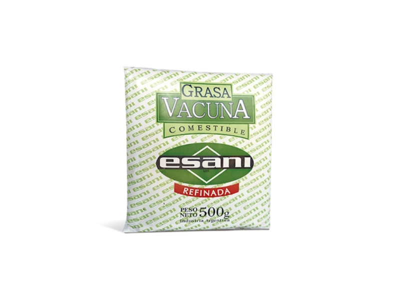 GRASA VACUNA COMESTIBLE REFINADA - ESANI