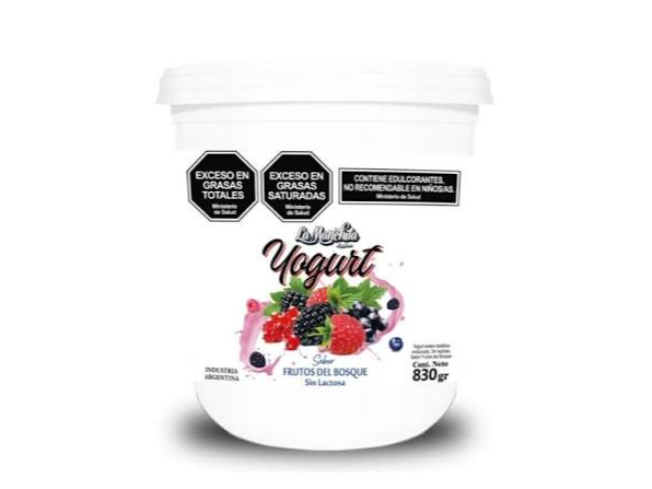 YOGUR - FRUTOS ROJOS S/A S/L 830GR - LA MANCHITA