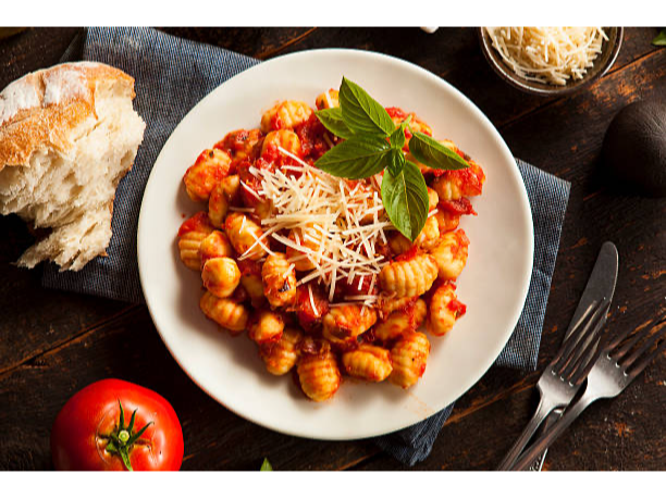 Ñoquis de papa y manteca