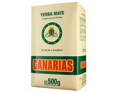Yerba Canarias Te Verde Y Jengibre