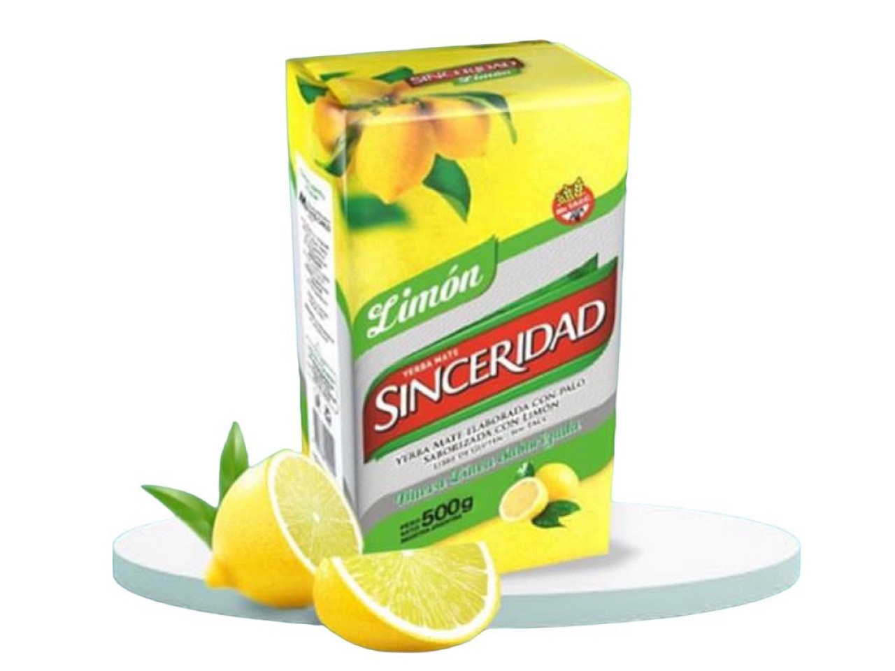 YERBA MATE SINCERIDAD CON LIMÓN