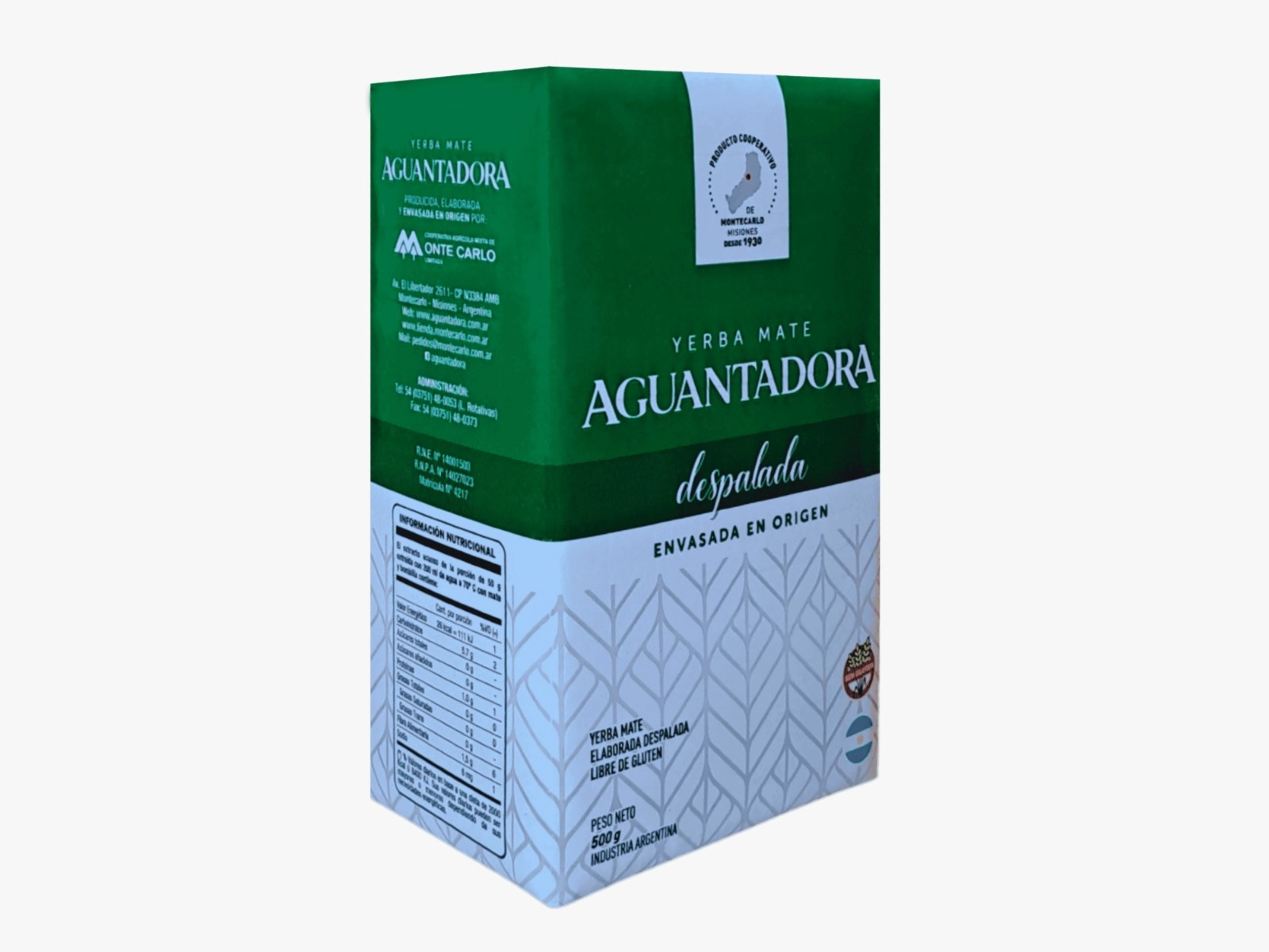Pack cerrado Aguantadora Despalada 1/2kg