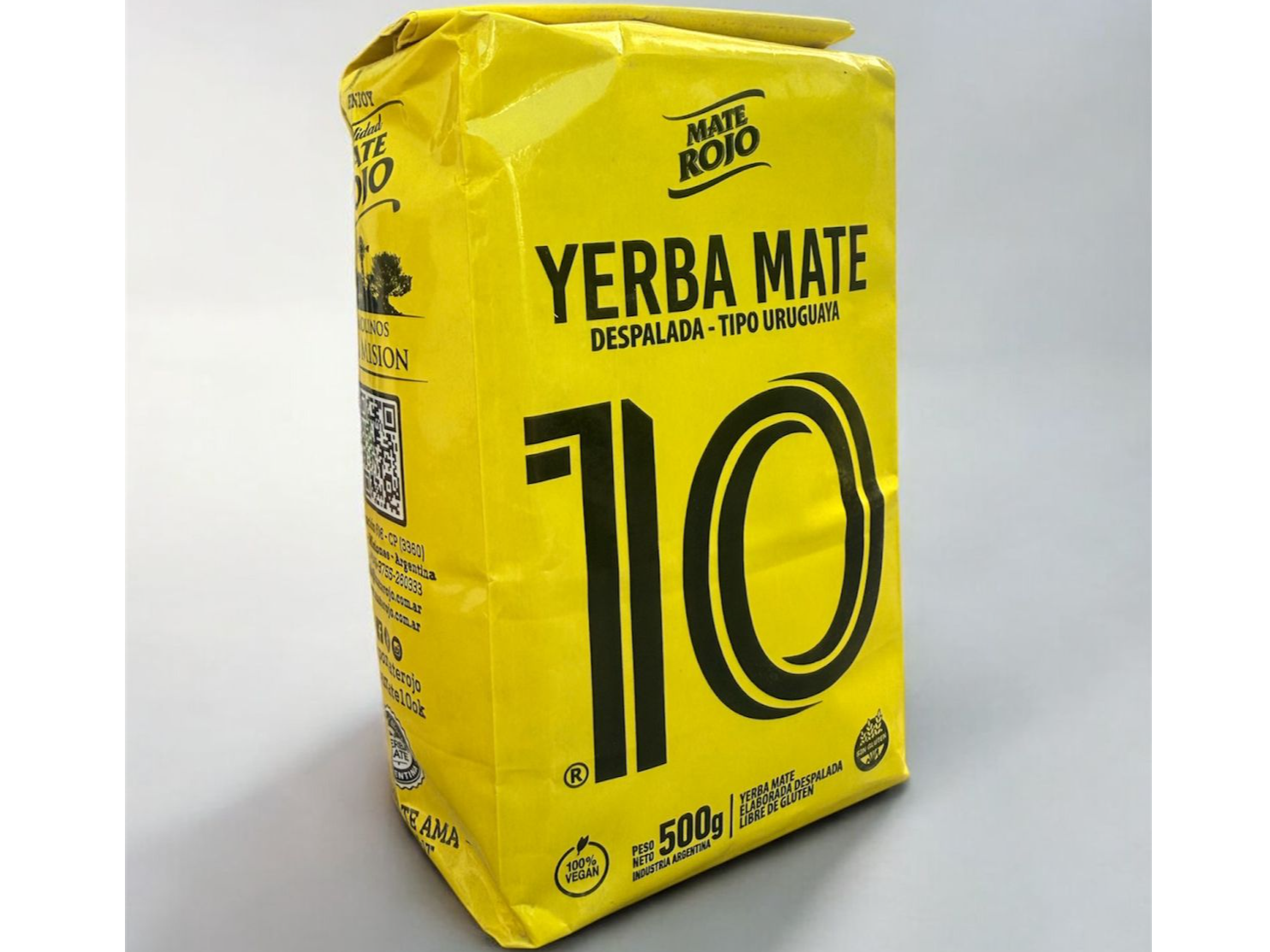 Yerba Mate 10 Despalada Tipo Uruguaya 500g