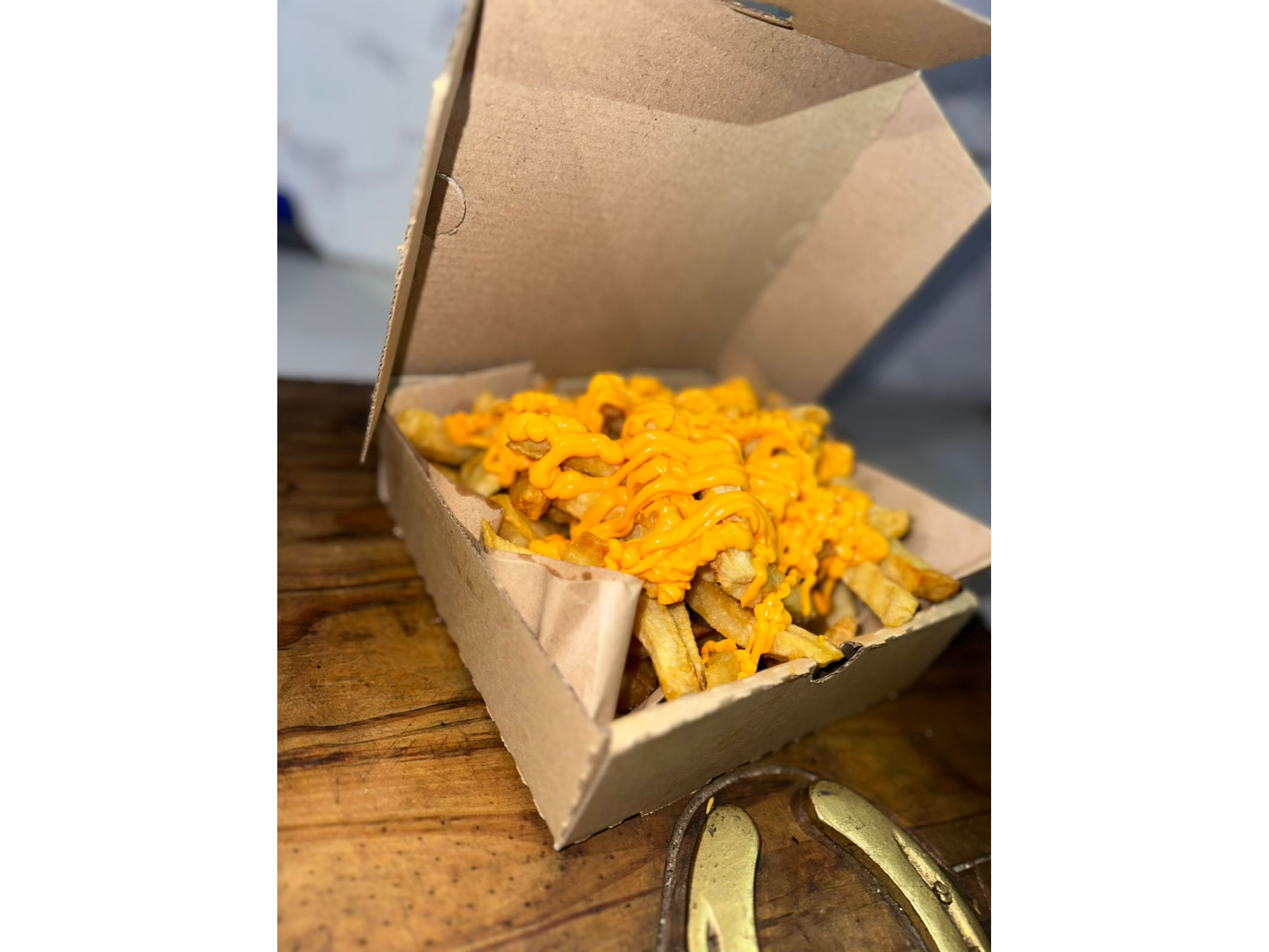 FRITA GRANDE CON CHEDDAR