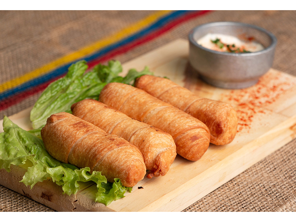 deditos de queso ( tequeños )