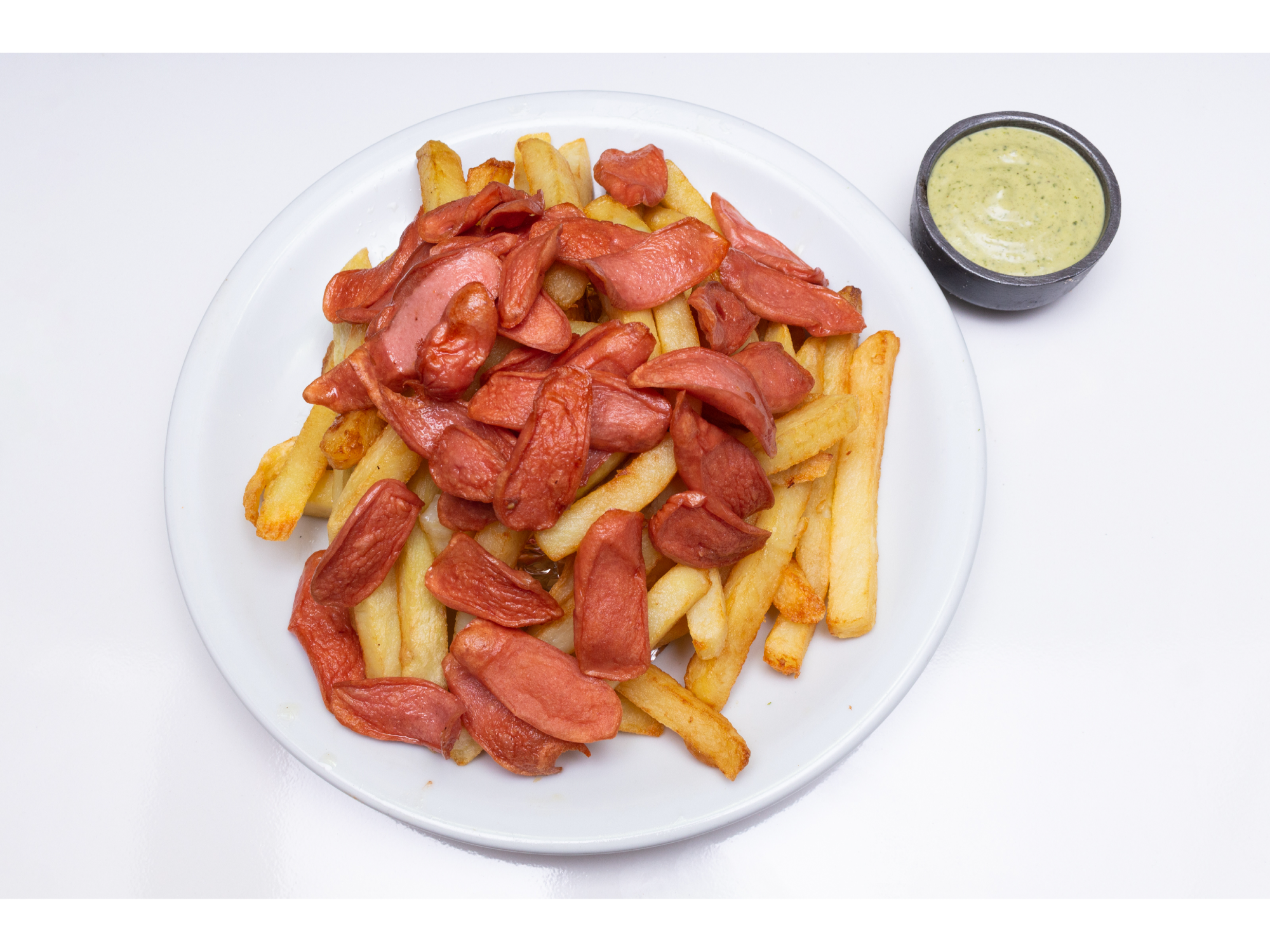 salchipapas