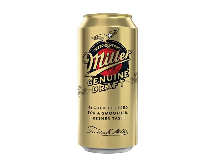 CERVEZA MILLER RUBIA LATA 473