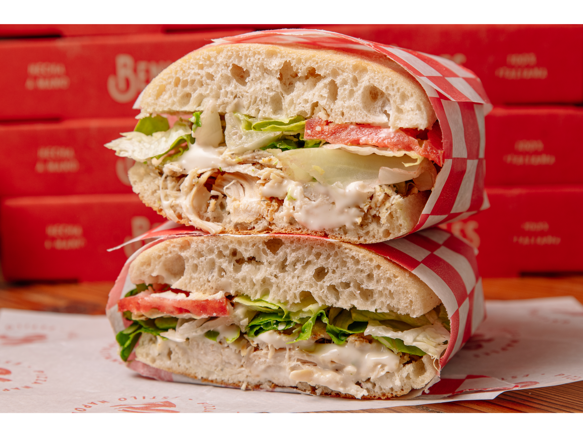 Sandwich De Focaccia Cesar