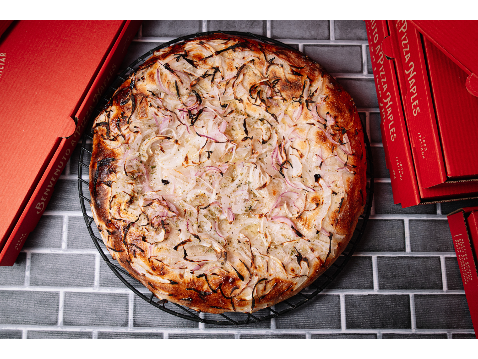 PIZZA FUGAZZETA BUENOS AIRES 8 PORCIONES