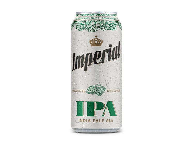 CERVEZA IMPERIAL IPA LATA 473
