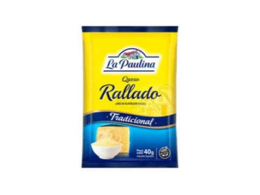 QUESO RALLADO 40gr "LA PAULINA"