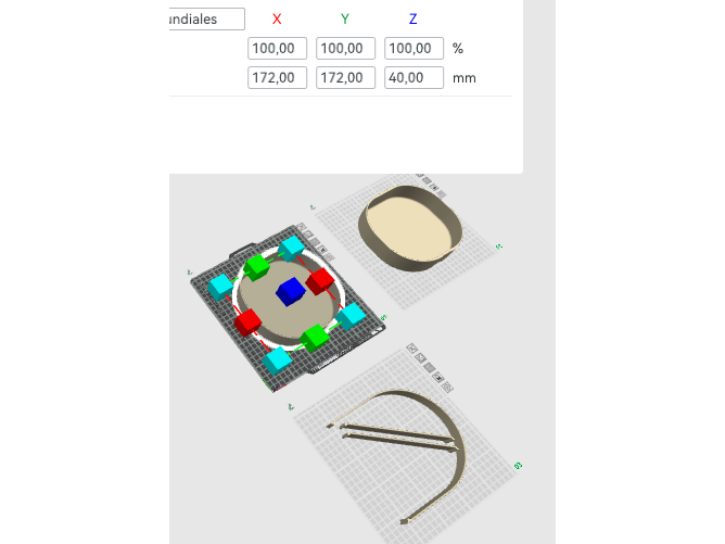 Organizador Escandinavo de Maquillaje / Baño / Cocina
