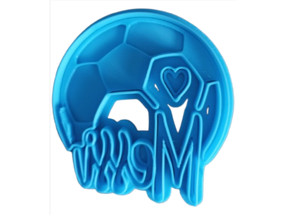 Cortante de galleta Pelota Messi Fútbol Argentina Ocilirca