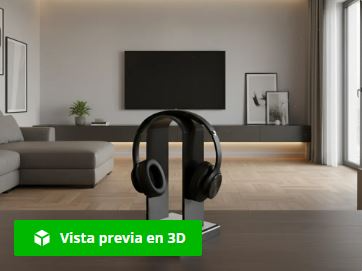 Soporte Moderno para Auricular (23cm altura)