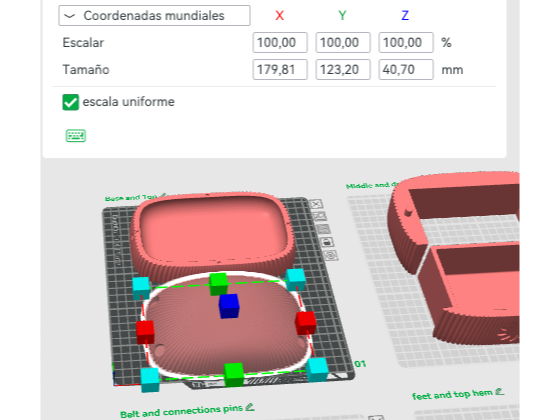 Diseño Vintage Bolso Pochette Cajón, Organizador