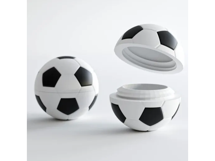 Balon de futbol con rosca