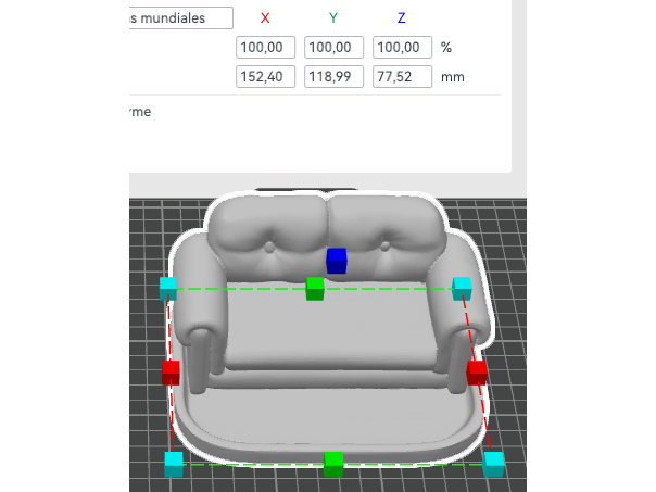 ORGANIZADOR DE ENTRADA / BANDEJA VACIABOLSILLOS DE MINI SOFÁ TheHexArtist Hoga