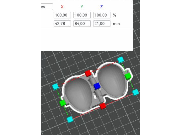 Molde para Cake Pops Huevo / Globo (medida personalizada)