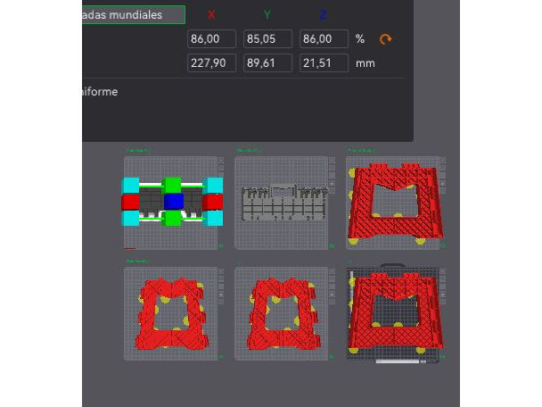 Silla plegable portátil de alta resistencia (totalmente imprimible)
