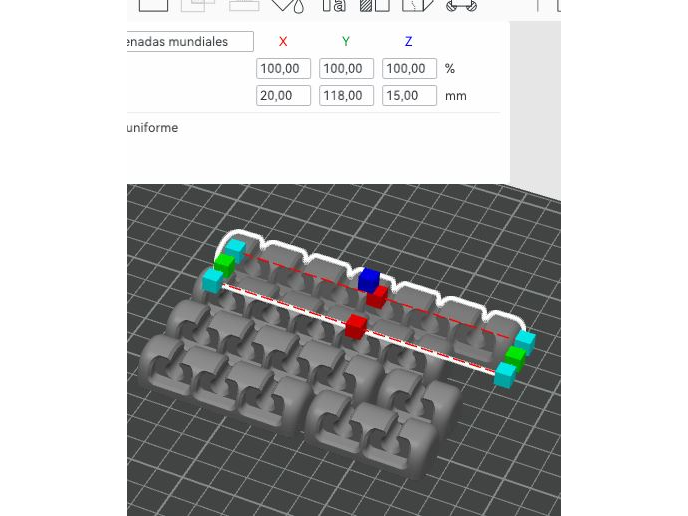 Organizador de cables