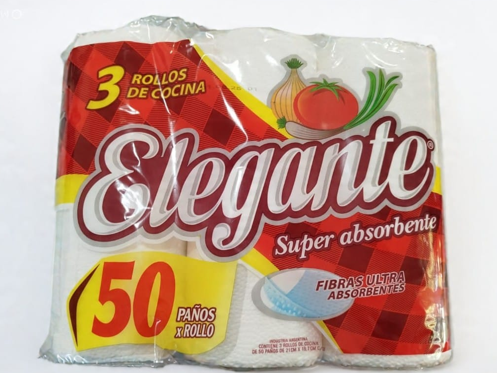 Rollos de cocina ELEGANTE X3 unidades