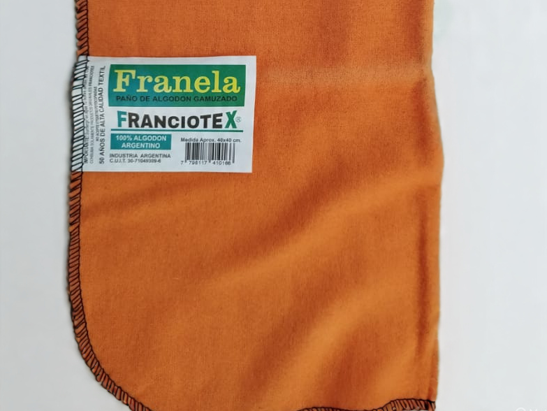 Franela 40x40