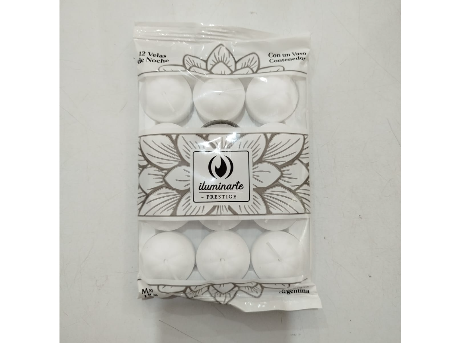 Velas de Noche "ILUMINARTE" x12 unidades