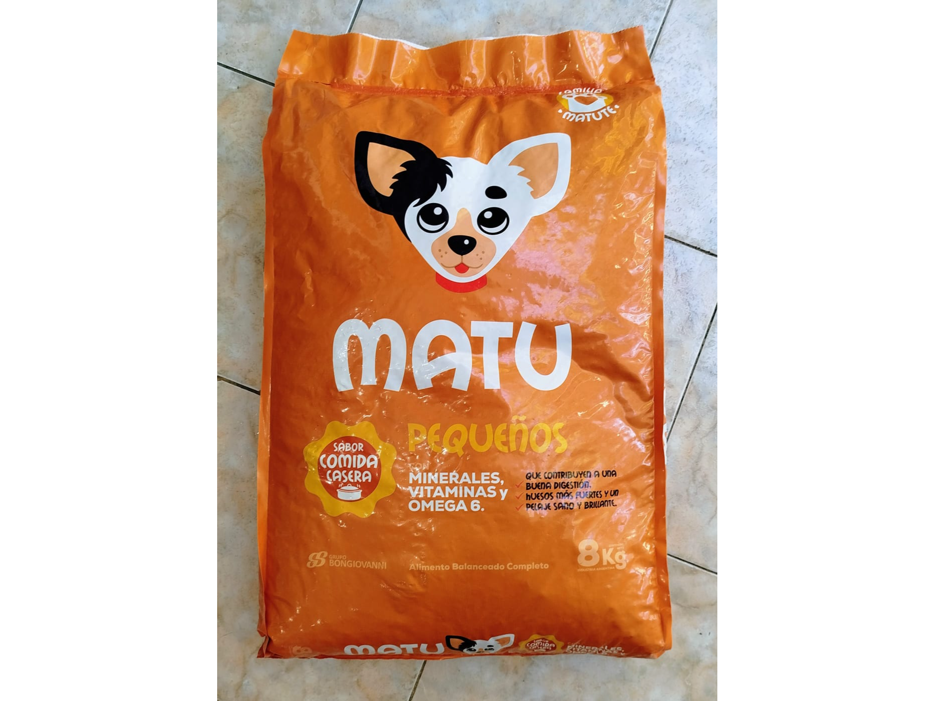 Alimento Balanceado para Perros Adultos Razas Pequeñas "Matu" x 8kg