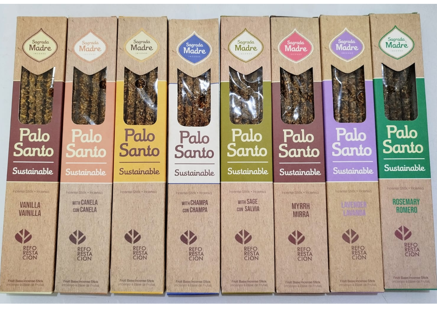 Sahumerio palo santo "SAGRADA MADRE"