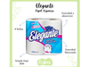 Papel higiénico ELEGANTE X4 unidades